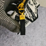 Dior Cosmetic Pouch Black/white Canvas with Gold Hardware #RLER-1 - Image 13