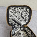 Dior Cosmetic Pouch Black/white Canvas with Gold Hardware #RLER-1 - Image 14