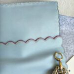 Fendi Kan I Medium Bag Blue Calf Leather and Silver/Gold Hardware #RECS-3 - Image 8