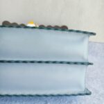 Fendi Kan I Medium Bag Blue Calf Leather and Silver/Gold Hardware #RECS-3 - Image 14