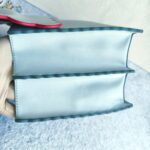 Fendi Kan I Medium Bag Blue Calf Leather and Silver/Gold Hardware #RECS-3 - Image 11