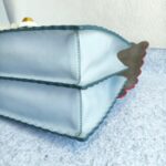 Fendi Kan I Medium Bag Blue Calf Leather and Silver/Gold Hardware #RECS-3 - Image 16