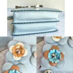 Fendi Kan I Medium Bag Blue Calf Leather and Silver/Gold Hardware #RECS-3 - Image 20