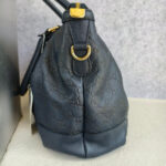 Gucci Sukey Dark Blue Guccissima Leather with Gold Hardware #REOY-1 - Image 8