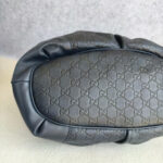 Gucci Sukey Dark Blue Guccissima Leather with Gold Hardware #REOY-1 - Image 11