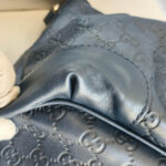 Gucci Sukey Dark Blue Guccissima Leather with Gold Hardware #REOY-1 - Image 13