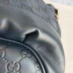 Gucci Sukey Dark Blue Guccissima Leather with Gold Hardware #REOY-1 - Image 14