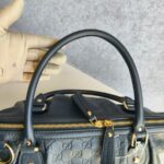 Gucci Sukey Dark Blue Guccissima Leather with Gold Hardware #REOY-1 - Image 18