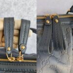 Gucci Sukey Dark Blue Guccissima Leather with Gold Hardware #REOY-1 - Image 28