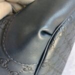 Gucci Sukey Dark Blue Guccissima Leather with Gold Hardware #REOY-1 - Image 15