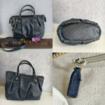 Gucci Sukey Dark Blue Guccissima Leather with Gold Hardware #REOY-1 - Image 2