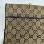 Gucci Wallet Brown Canvas with Leather and Gold Hardware #RERL-4 - Image 3