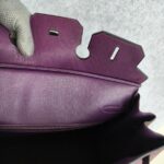 Hermes Birkin 35 Purple Ostrich Skin with Palladium Plated Hardware #REUS-2 - Image 29