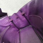 Hermes Birkin 35 Purple Ostrich Skin with Palladium Plated Hardware #REUS-2 - Image 36