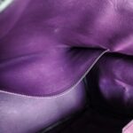 Hermes Birkin 35 Purple Ostrich Skin with Palladium Plated Hardware #REUS-2 - Image 33