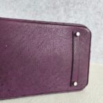 Hermes Birkin 35 Purple Ostrich Skin with Palladium Plated Hardware #REUS-2 - Image 12