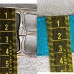 Hermes Etriviere 32MM belt Size80cm Blue Togo Leather with Palladium Plated Hardware #RELE-3 - Image 12