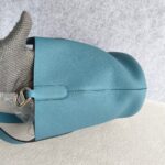 Hermes In The Loop 23 Blue Jean Clemence Leather with Palladium Harware #REOK-1 - Image 9