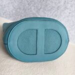 Hermes In The Loop 23 Blue Jean Clemence Leather with Palladium Harware #REOK-1 - Image 10