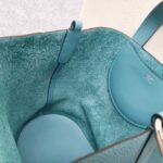 Hermes In The Loop 23 Blue Jean Clemence Leather with Palladium Harware #REOK-1 - Image 20