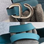 Hermes In The Loop 23 Blue Jean Clemence Leather with Palladium Harware #REOK-1 - Image 16