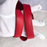 Hermes Picotin Lock 18 Red Clemence Leather with Palladium Harware #RERC-3 - Image 18