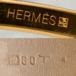 Hermes Reversible Constance Belt 38MM Size80cm Brown/Yellow Box Leather With Epsom Leather And Gold PlatedHardware #RELE-2 - Image 5
