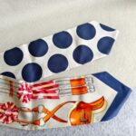 Hermes Twill Up Jumping Silk Scarf #REKT-1 - Image 4