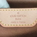 LV M51151 Cabas Mezzo Brown Monogram Coated Canvas with Leather and Gold Hardware #REOR-2 - Image 22