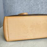 LV M51151 Cabas Mezzo Brown Monogram Coated Canvas with Leather and Gold Hardware #REOR-2 - Image 11