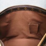 LV M51151 Cabas Mezzo Brown Monogram Coated Canvas with Leather and Gold Hardware #REOR-2 - Image 29