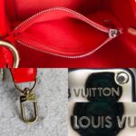 LV NeoNoe MM Bag Blue/Red Epi Leather with Silver Hardware #RERC-8 - Image 25