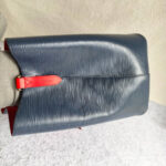 LV NeoNoe MM Bag Blue/Red Epi Leather with Silver Hardware #RERC-8 - Image 8