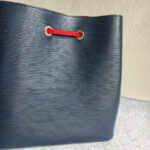 LV NeoNoe MM Bag Blue/Red Epi Leather with Silver Hardware #RERC-8 - Image 6