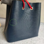LV NeoNoe MM Bag Blue/Red Epi Leather with Silver Hardware #RERC-8 - Image 3