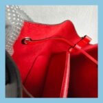 LV NeoNoe MM Bag Blue/Red Epi Leather with Silver Hardware #RERC-8 - Image 26