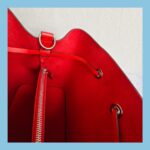 LV NeoNoe MM Bag Blue/Red Epi Leather with Silver Hardware #RERC-8 - Image 27