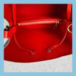 LV NeoNoe MM Bag Blue/Red Epi Leather with Silver Hardware #RERC-8 - Image 28