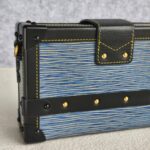 LV Petite Malle Blue/Black Epi Leather with Gold Hardware #RESL-1 - Image 5