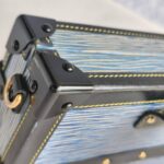 LV Petite Malle Blue/Black Epi Leather with Gold Hardware #RESL-1 - Image 12