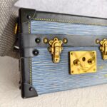 LV Petite Malle Blue/Black Epi Leather with Gold Hardware #RESL-1 - Image 3