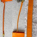 LV Pochette Accessoires Orange Epi Leather with Gold Hardware #REOU-1 - Image 11