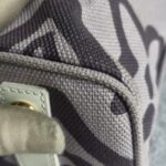 LV Tahitienne PM M95680 Purple/White Canvas with Leather and Gold Hardware #OORU-8 - Image 14