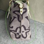 LV Tahitienne PM M95680 Purple/White Canvas with Leather and Gold Hardware #OORU-8 - Image 8