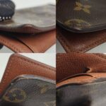 LV Wallet Brown Monogram Coated Canvas #REOU-2 - Image 11