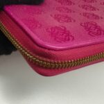 Loewe Wallet Pink Canvas with Leather and Gold Hardware #RERC-11 - Image 10