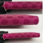 Loewe Wallet Pink Canvas with Leather and Gold Hardware #RERC-11 - Image 9