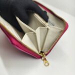 Loewe Wallet Pink Canvas with Leather and Gold Hardware #RERC-11 - Image 16