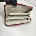 Loewe Wallet Pink Canvas with Leather and Gold Hardware #RERC-11 - Image 24