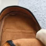 MCM Backpack/Sling Bag Brown Visetos Coated Canvas With Leather And Black Hardware #RESE-1 - Image 24